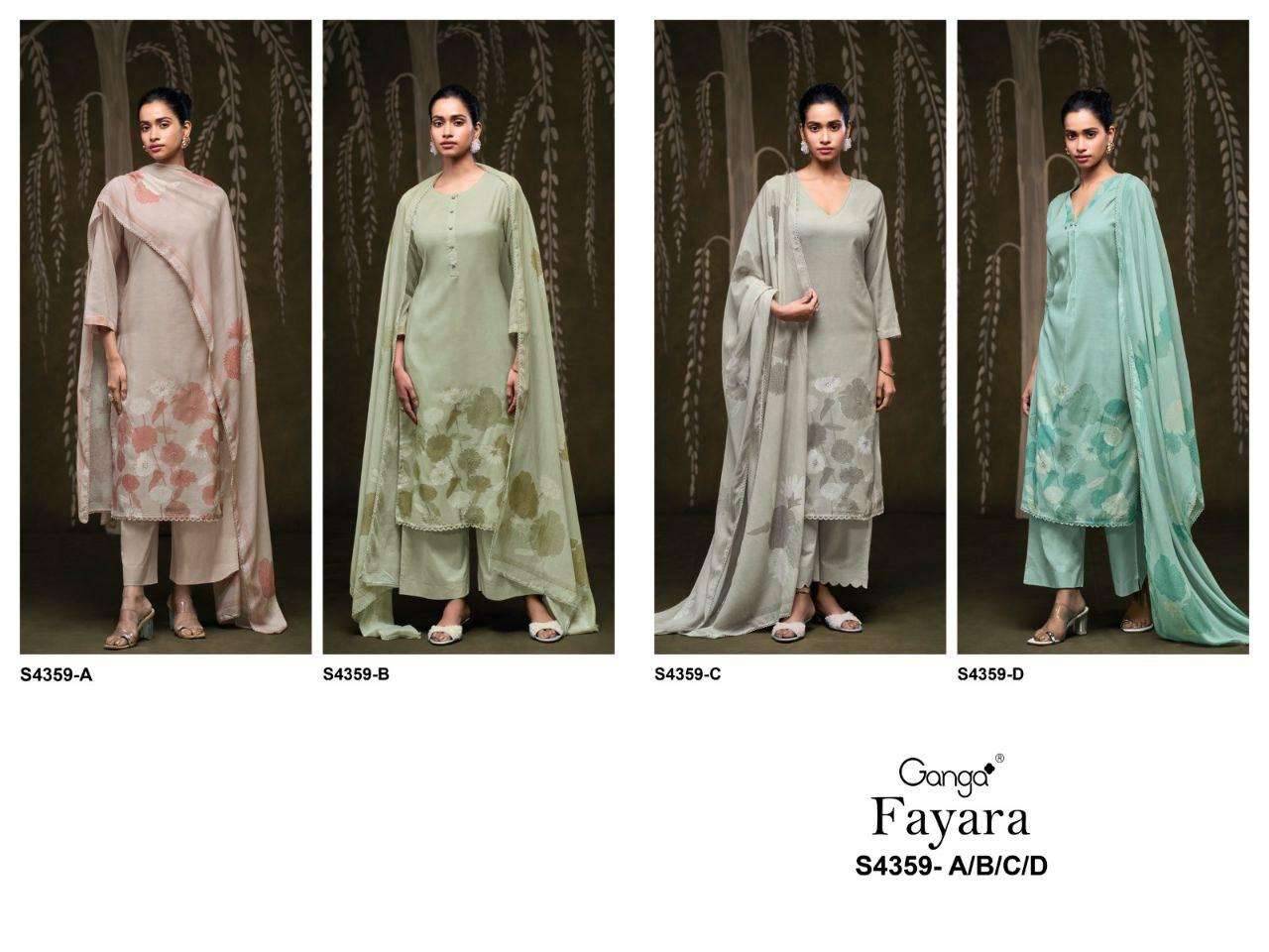 Ganga fayara 4359 Bulk dress material dealers in pune